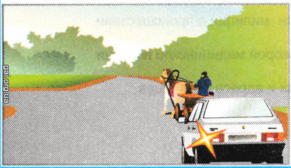 Разрешается ли водителю легкового автомобиля выполнить обгон гужевой повозки на перекрестке равнозначных дорог?