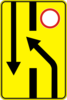 Расположении полосы движения для аварийной остановки.