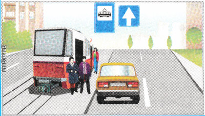 Разрешается ли водителю легкового автомобиля высадить пассажира на посадочную площадку в этом случае?