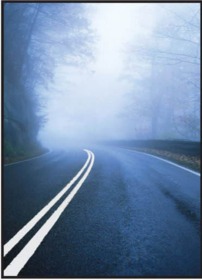Какие внешние световые приборы должны быть включены на движущемся механическом транспортном средстве в условиях тумана или сильного дождя?