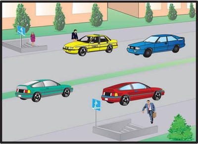 Якщо дорога має бульвар або розділювальну смугу, чи дозволяється зупинка і стоянка транспортних засобів біля них?