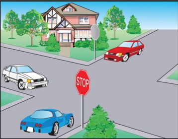 Як повинен учинити водій нерейкового транспортного засобу, якщо перед перехрестям, до якого він наближається, установлено даний дорожній знак?