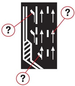 Что означает данная дорожная разметка?