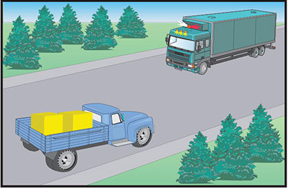 С какой максимальной скоростью разрешается движение грузового автомобиля на обычных дорогах вне населённых пунктов?