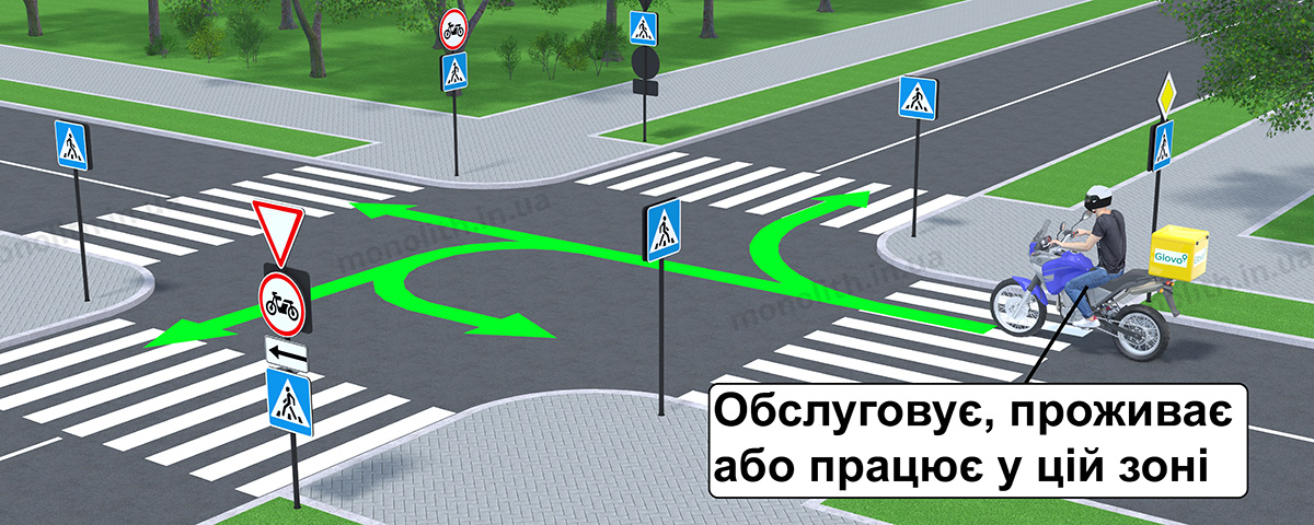 3.6 «Рух мотоциклів заборонено» 3.6 «Рух мотоциклів заборонено»