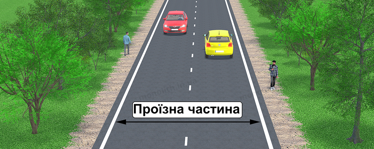 ПДР: проїзна частина ПДР: проїзна частина
