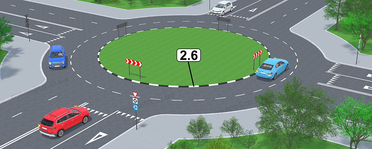 ПДР: Вертикальна розмітка 2.3, 2.4, 2.5, 2.6, 2.7