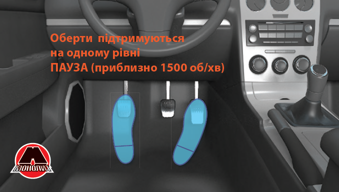 Обороты поддерживающие на одном уровне