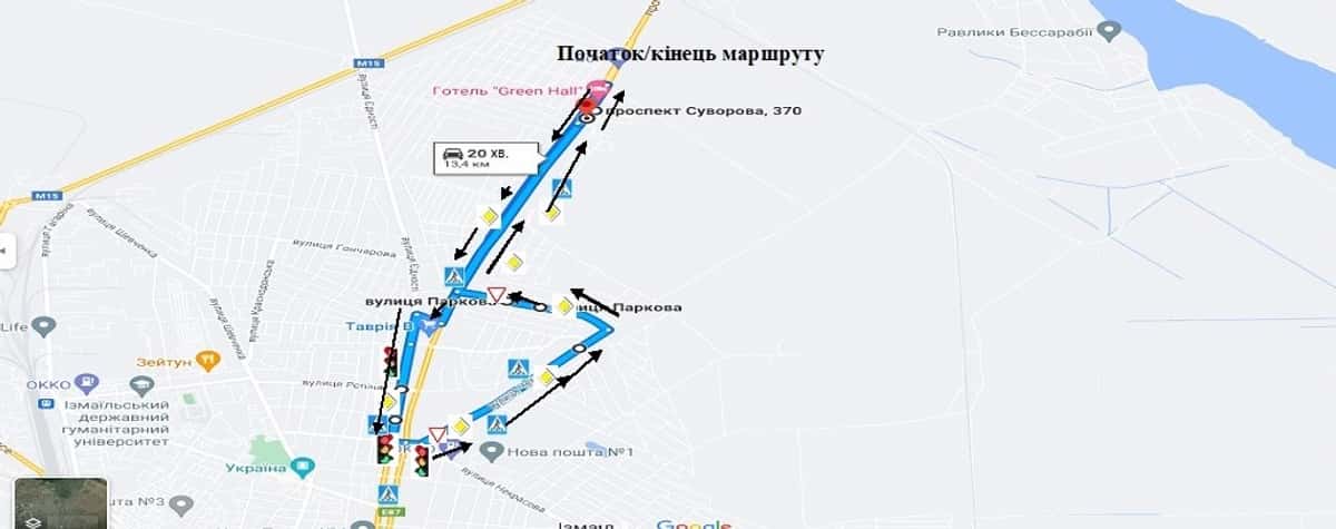 Схема маршруту №2, ТСЦ №5144