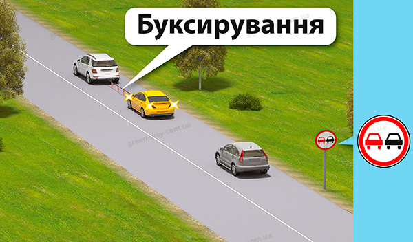 Чи дозволено водієві сірого автомобіля виконати обгін у зображеній ситуації?