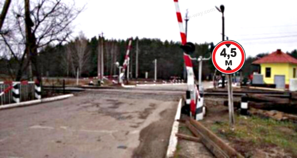 У якому випадку Ви можете проїхати під шлагбаумом, який опускається на залізничному переїзді: